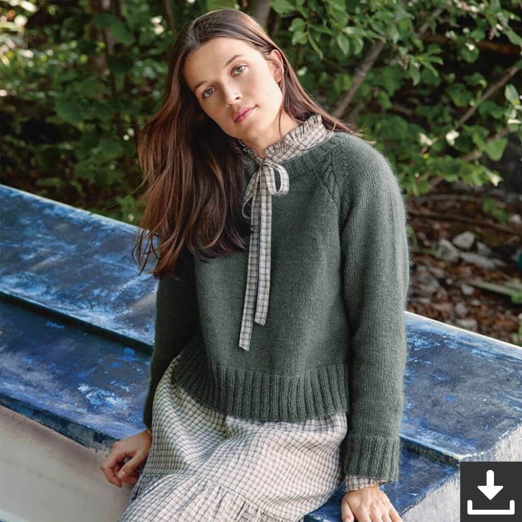 Sandnes Garn Pia Pullover Strickanleitung - Sandnes Garn (PDF) bei bei bei bei Lieblingsgarn