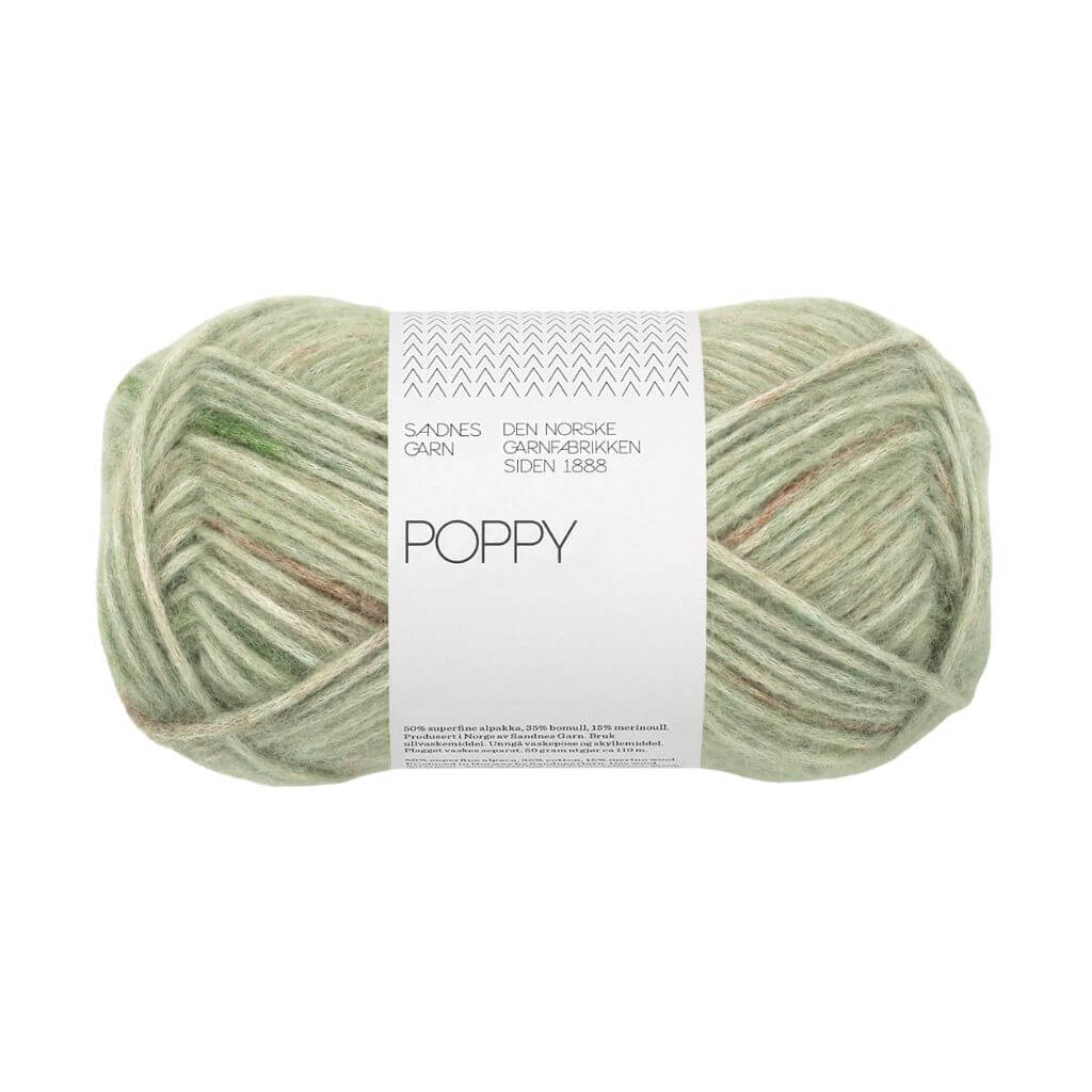 Sandnes Garn 8520 - green marble Sandnes Garn Poppy Lieblingsgarn
