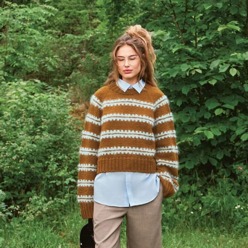 Sandnes Garn Ridge Sweater Strickanleitung - Sandnes Garn (Heft) bei bei bei bei Lieblingsgarn