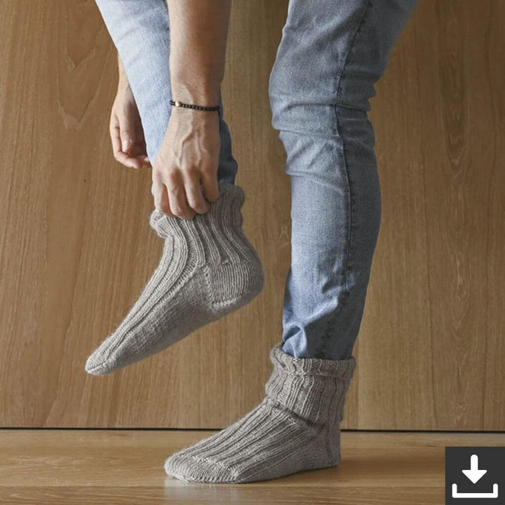 Sandnes Garn Rippensocken klassisch Strickanleitung - Sandnes Garn (PDF) bei bei bei bei Lieblingsgarn