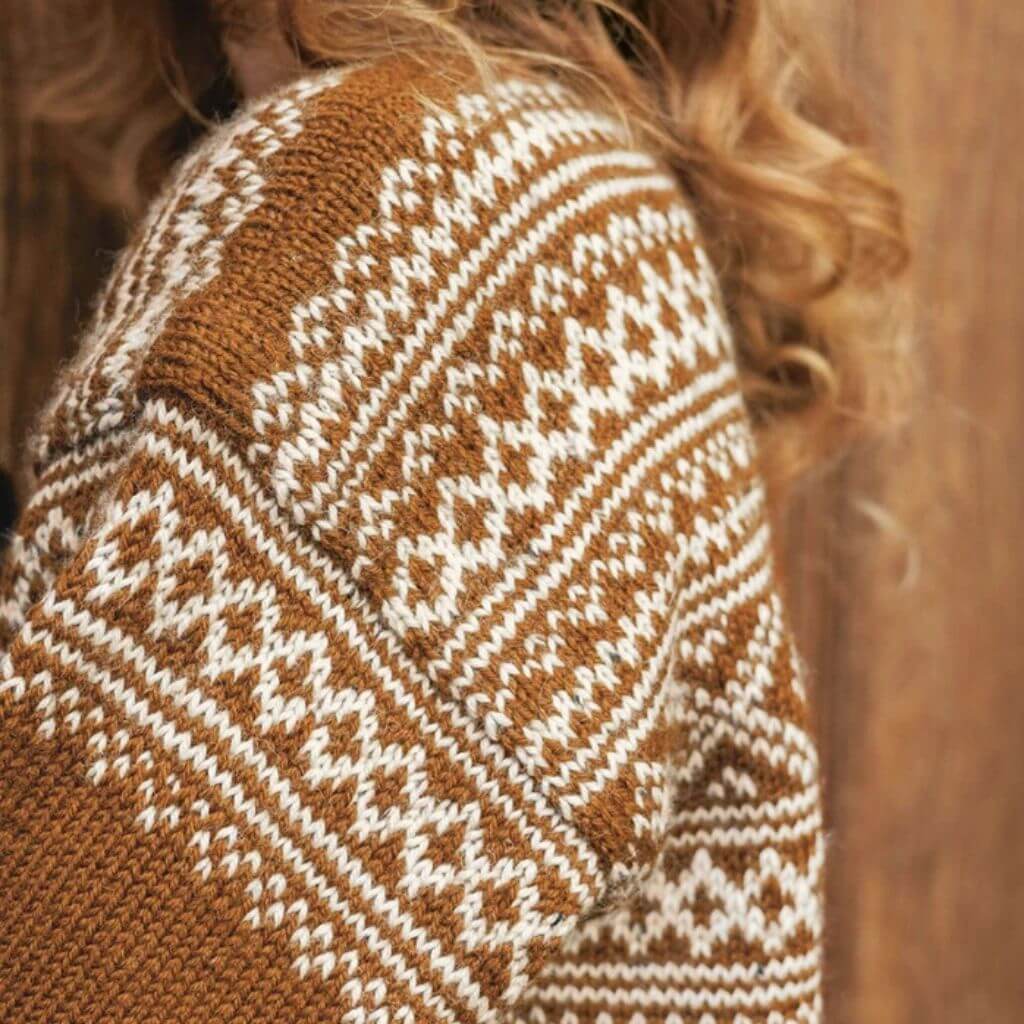 Sandnes Garn Strickjacke Setesdal Damekofte 6a Strickanleitung - Sandnes Garn (Heft) bei bei bei bei Lieblingsgarn