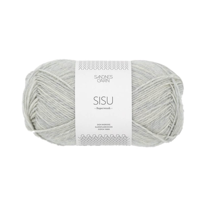 Sandnes Garn Sisu 50 g - Sockenwolle Superwash, Farbe 1032 Lys Gråmel – Schurwolle und Synthetik bei Lieblingsgarn