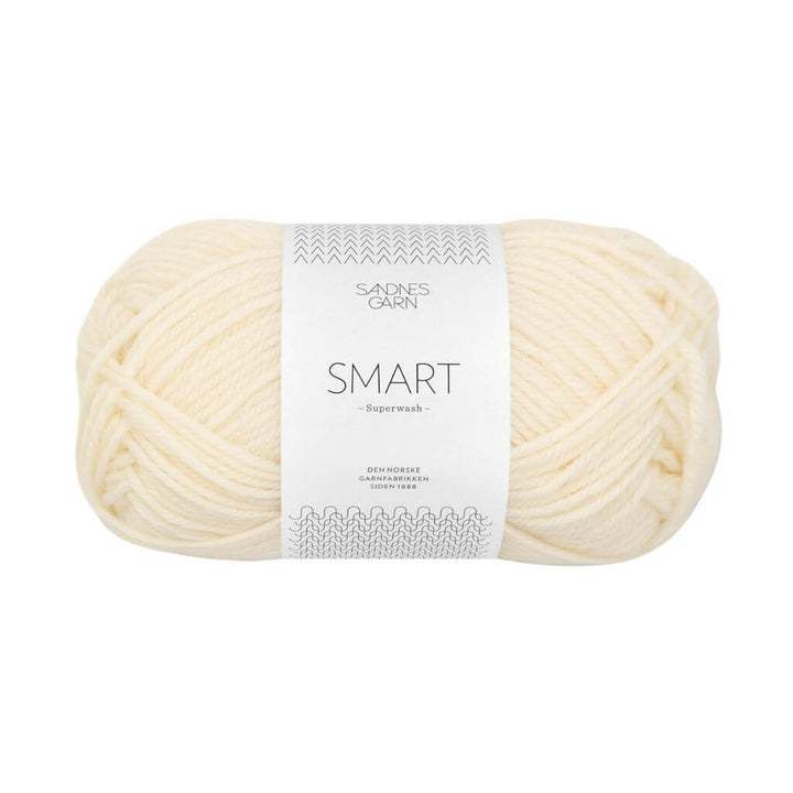 Sandnes Garn Smart, Farbe 1012 Natur – Schurwolle bei Lieblingsgarn