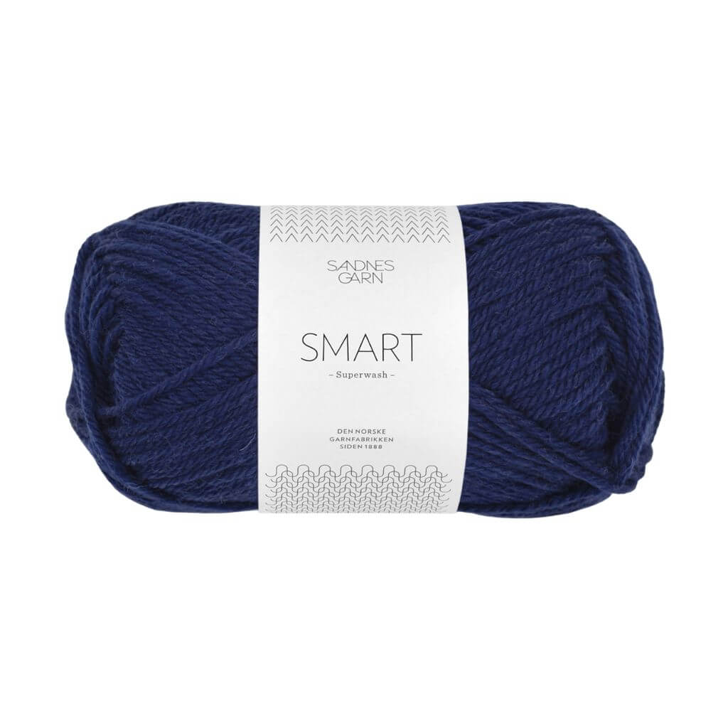 Sandnes Garn Smart, Farbe 5575 Marine – Schurwolle bei Lieblingsgarn