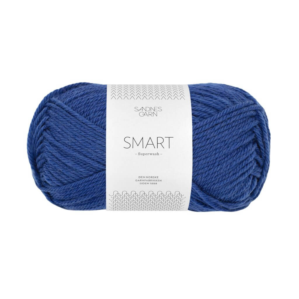 Sandnes Garn Smart, Farbe 5846 Blåviolett – Schurwolle bei Lieblingsgarn
