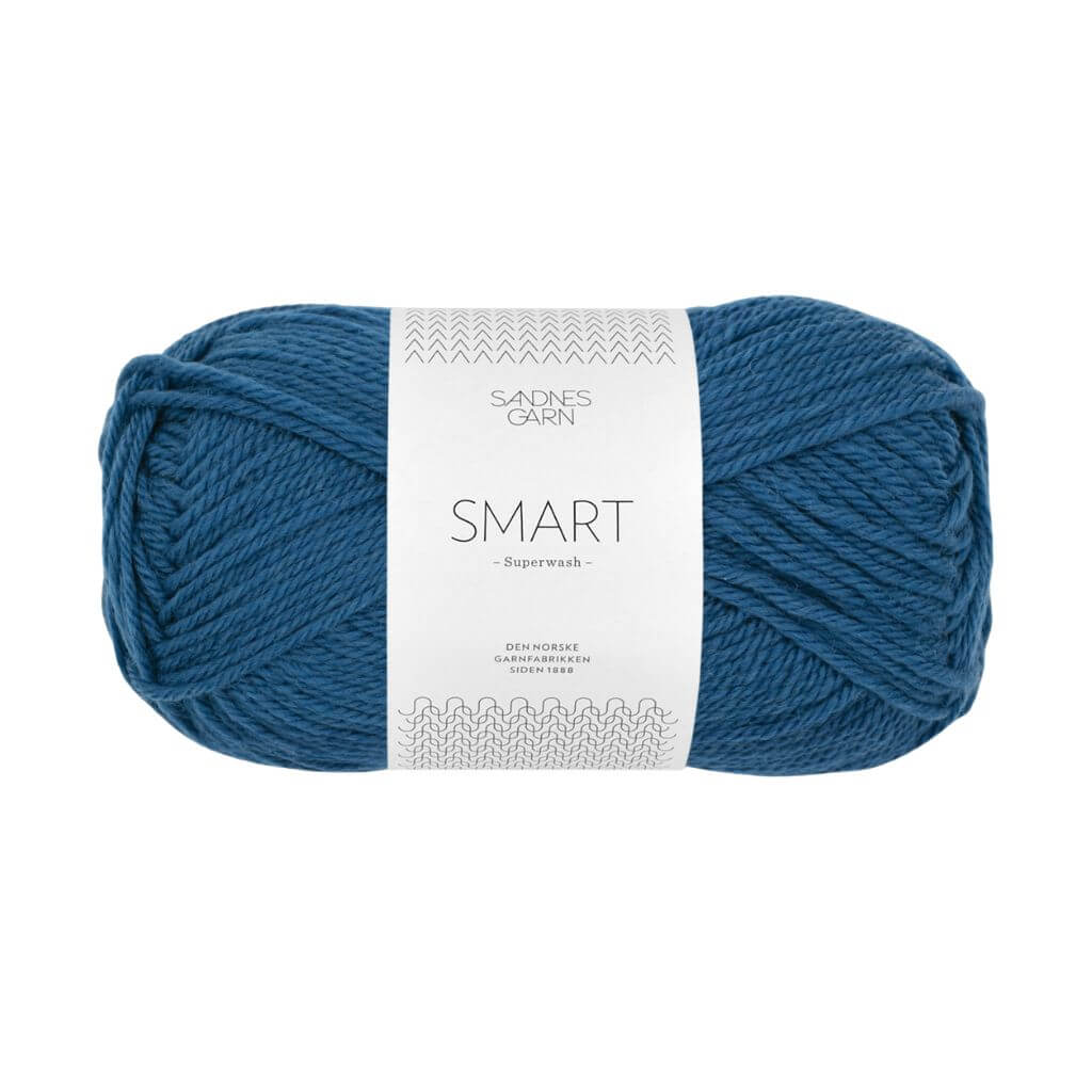 Sandnes Garn Smart, Farbe 6355 Flyblå – Schurwolle bei Lieblingsgarn