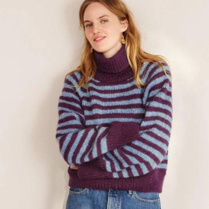 Sandnes Garn Pattern Gestreifter Pullover South Sweater Strickanleitung - Sandnes Garn (Heft) Lieblingsgarn