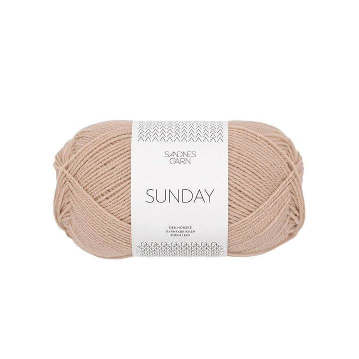 Sandnes Garn 3021 - Lys Beige Sandnes Garn Sunday - 50g Lieblingsgarn