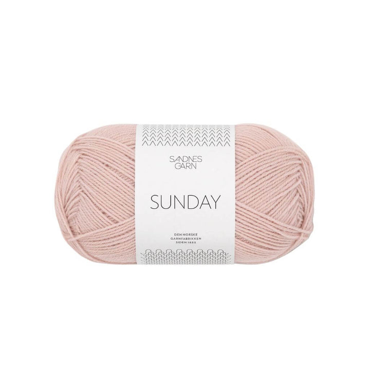Sandnes Garn 3511 - Pudder Rosa Sandnes Garn Sunday - 50g Lieblingsgarn
