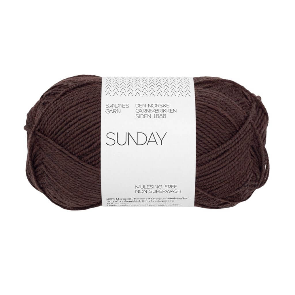 Sandnes Garn 3591 - chocolate plum Sandnes Garn Sunday - 50g Lieblingsgarn