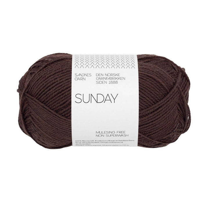 Sandnes Garn 3591 - chocolate plum Sandnes Garn Sunday - 50g Lieblingsgarn