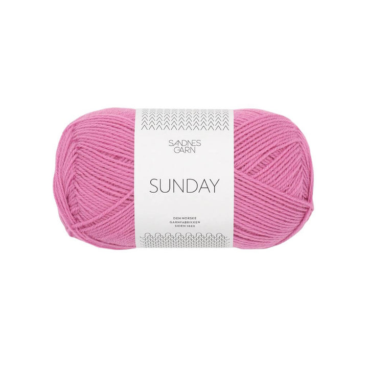 Sandnes Garn 4626 - Shocking Pink Sandnes Garn Sunday - 50g Lieblingsgarn