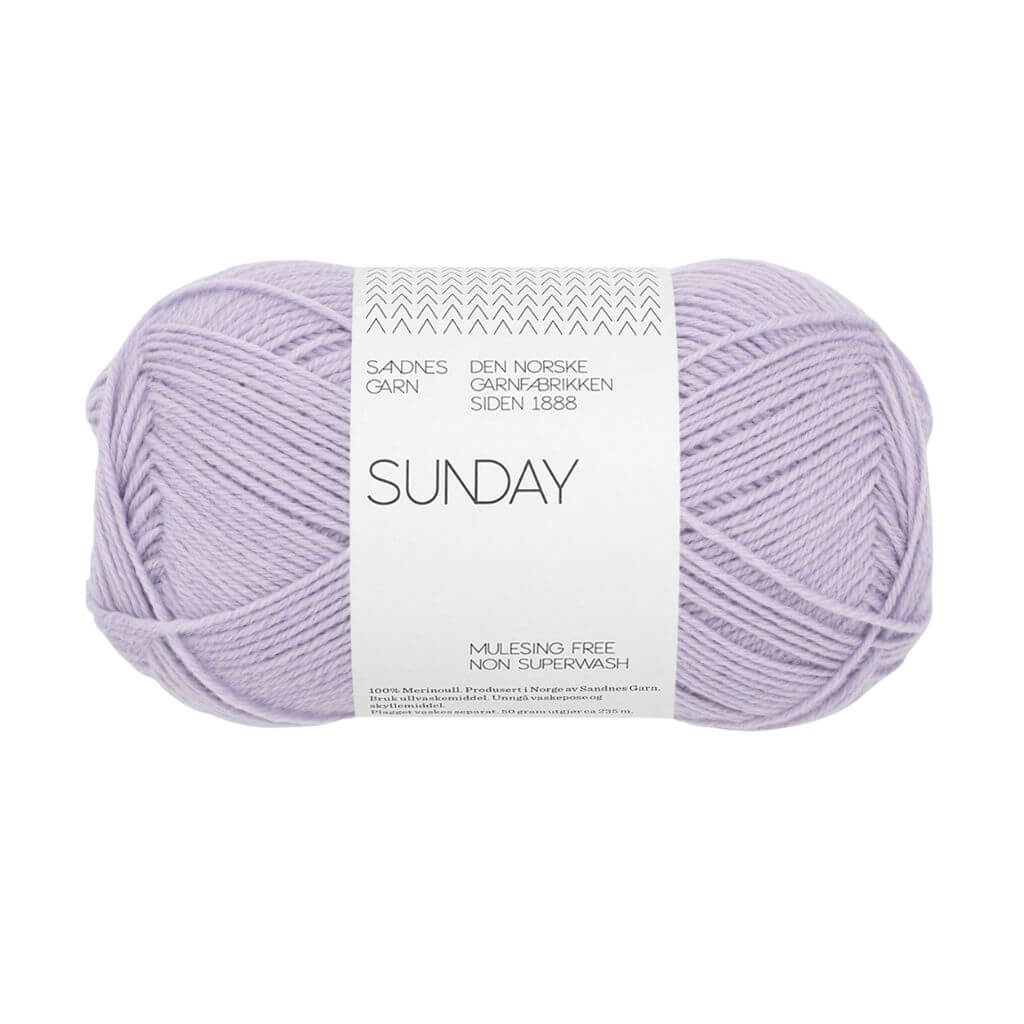 Sandnes Garn 5233 - lavender Sandnes Garn Sunday - 50g Lieblingsgarn
