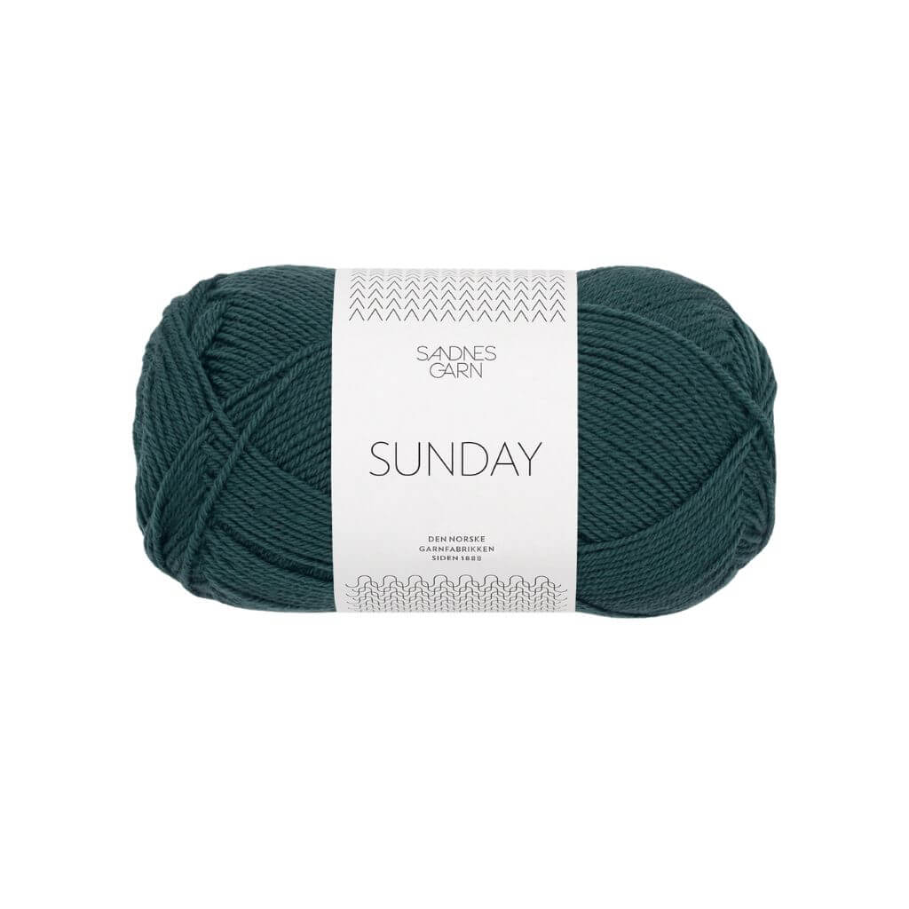 Sandnes Garn 7281 - Dyp Petrol Sandnes Garn Sunday - 50g Lieblingsgarn