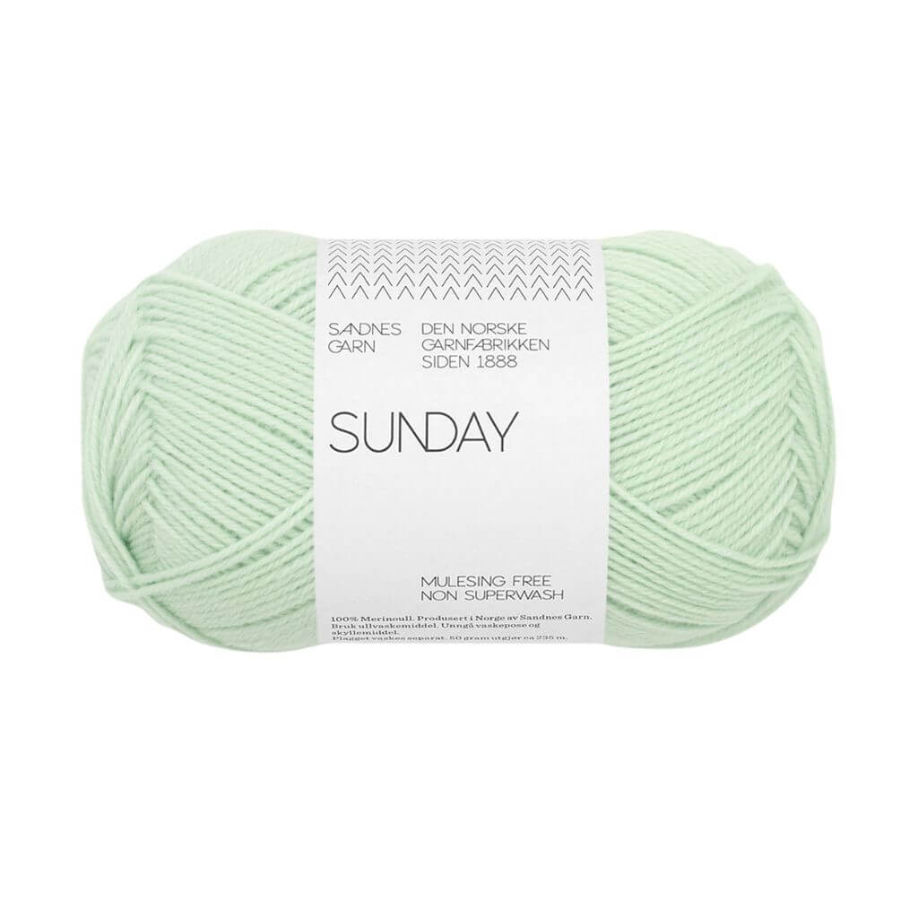Sandnes Garn 7911 - mint green Sandnes Garn Sunday - 50g Lieblingsgarn