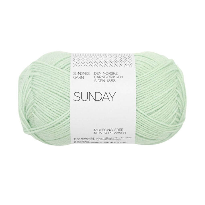 Sandnes Garn 7911 - mint green Sandnes Garn Sunday - 50g Lieblingsgarn