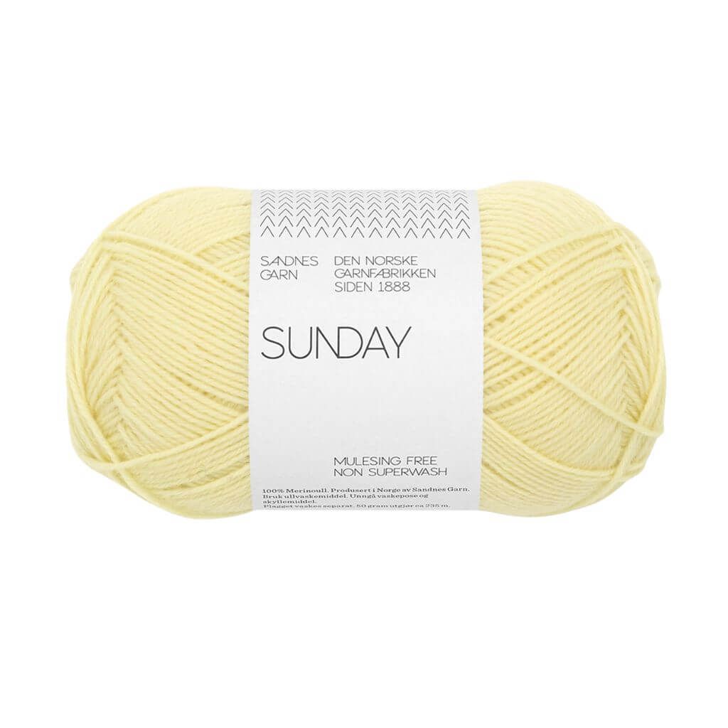 Sandnes Garn 9602 - lemonade Sandnes Garn Sunday - 50g Lieblingsgarn