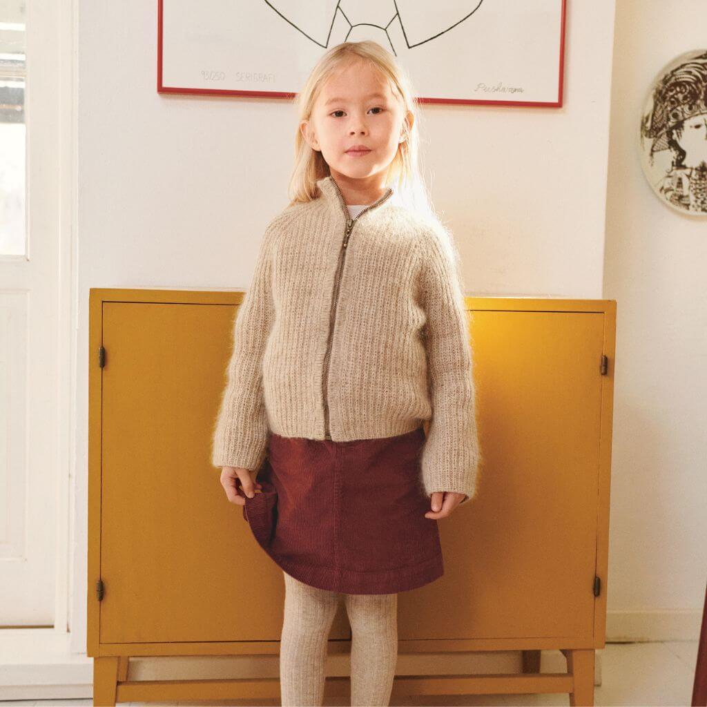 Sandnes Garn Pattern Tia Zipper Jacke Junior 3a Strickanleitung - Sandnes Garn (Heft) bei bei bei bei Lieblingsgarn