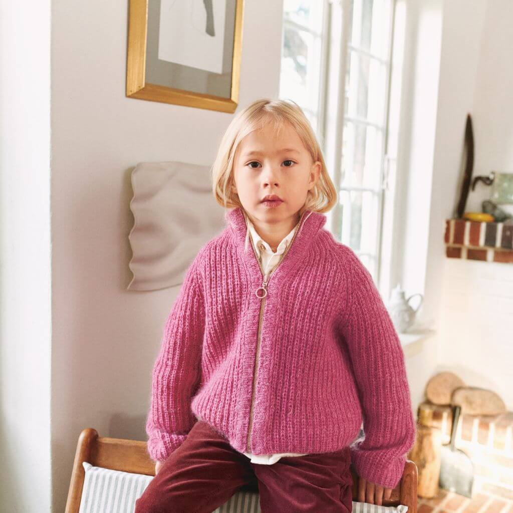 Sandnes Garn Pattern Tia Zipper Jacke Junior 3b Strickanleitung - Sandnes Garn (Heft) bei bei bei bei Lieblingsgarn