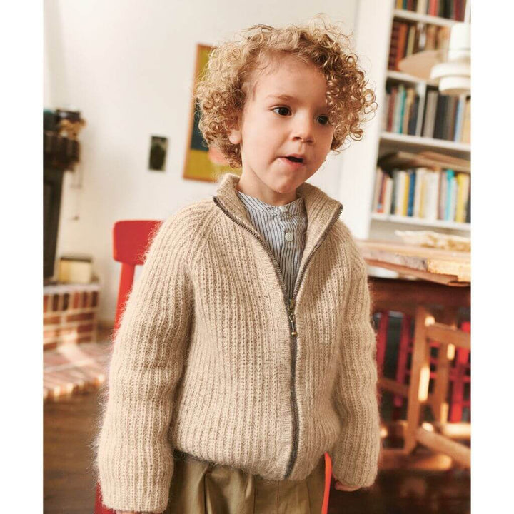 Sandnes Garn Pattern Tia Zipper Jacke Junior 3a Strickanleitung - Sandnes Garn (Heft) bei bei bei bei Lieblingsgarn