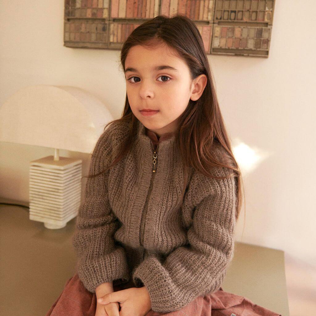 Sandnes Garn Pattern Tia Zipper Jacke Junior 3a Strickanleitung - Sandnes Garn (Heft) bei bei bei bei Lieblingsgarn