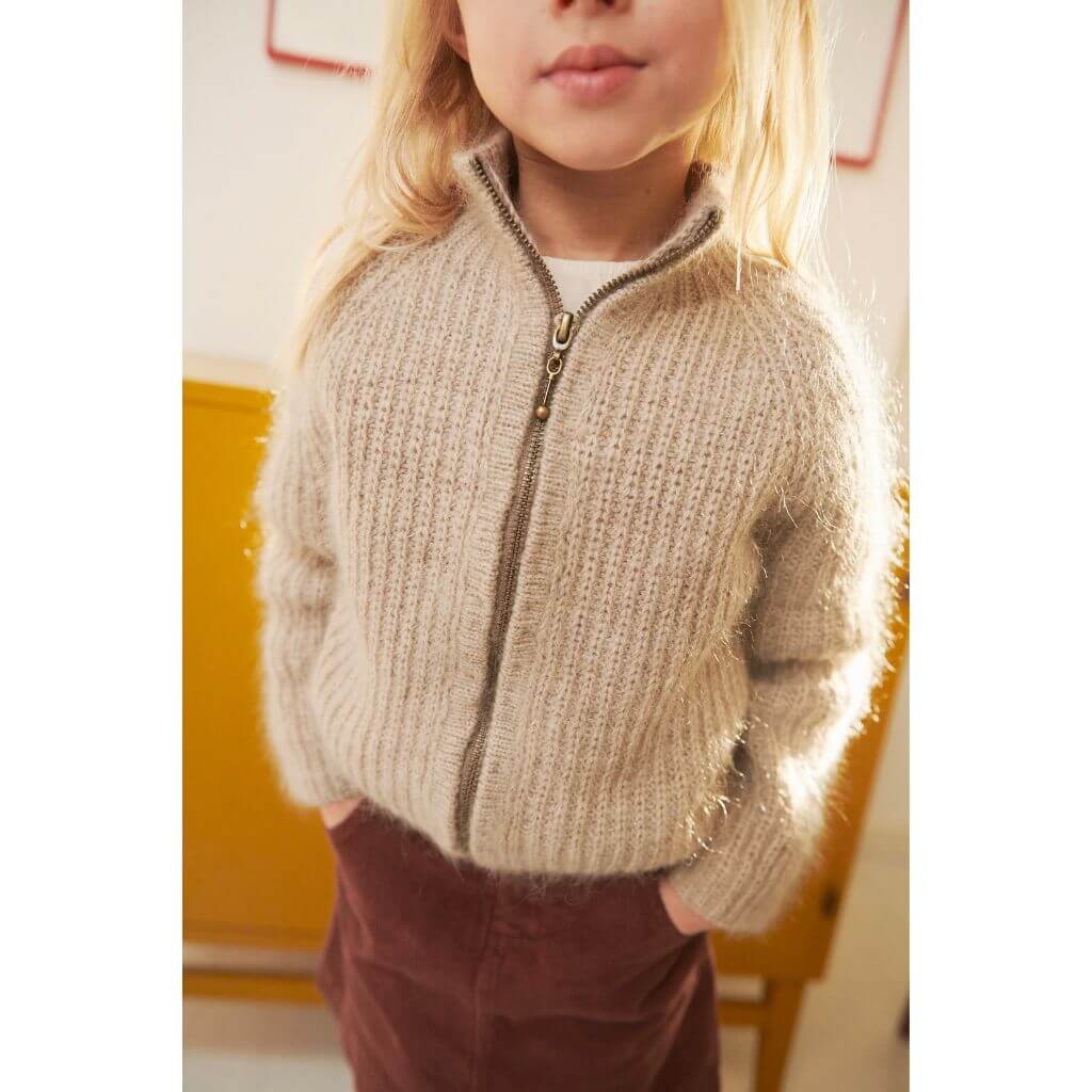 Sandnes Garn Pattern Tia Zipper Jacke Junior 3a Strickanleitung - Sandnes Garn (Heft) bei bei bei bei Lieblingsgarn