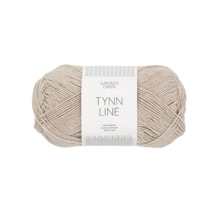 Sandnes Garn Tynn Line, Farbe 2331 Lys Beige – Baumwolle, Leinen und Viskose bei Lieblingsgarn