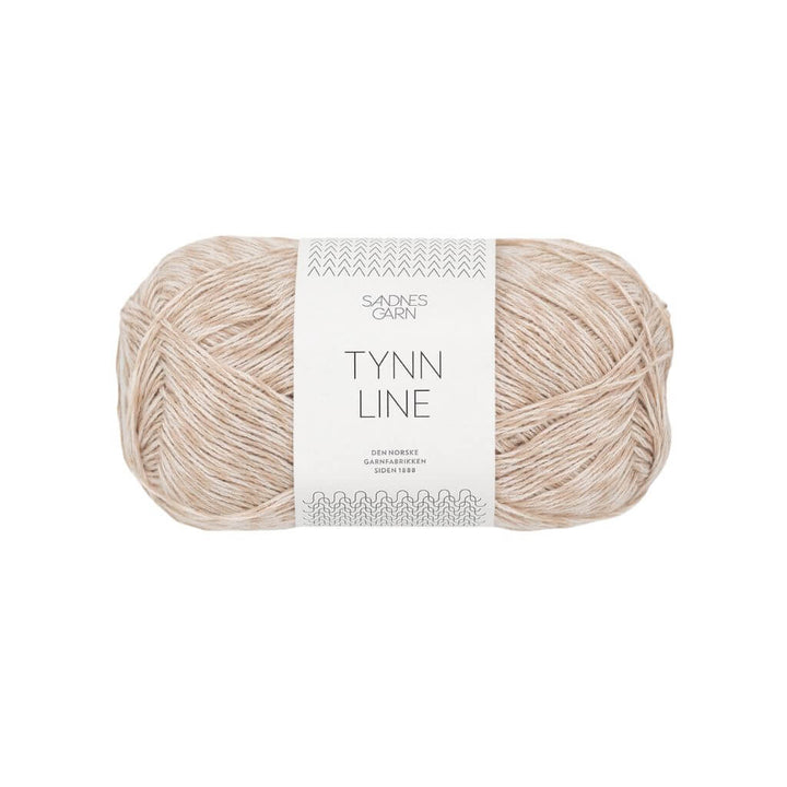 Sandnes Garn Tynn Line, Farbe 3021 Beige – Baumwolle, Leinen und Viskose bei Lieblingsgarn