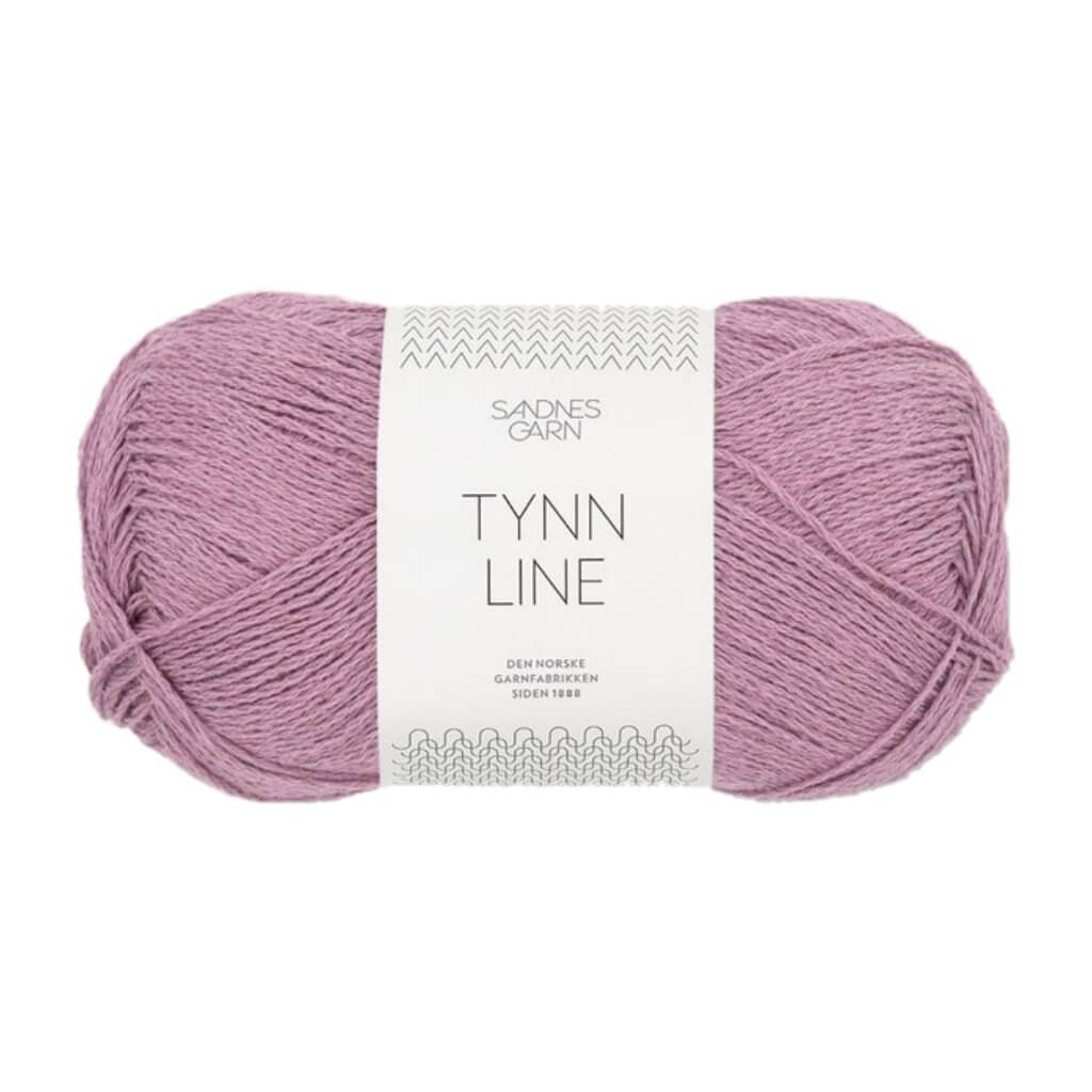 Sandnes Garn Tynn Line, Farbe 4632 Rosa Lavendel – Baumwolle, Leinen und Viskose bei Lieblingsgarn