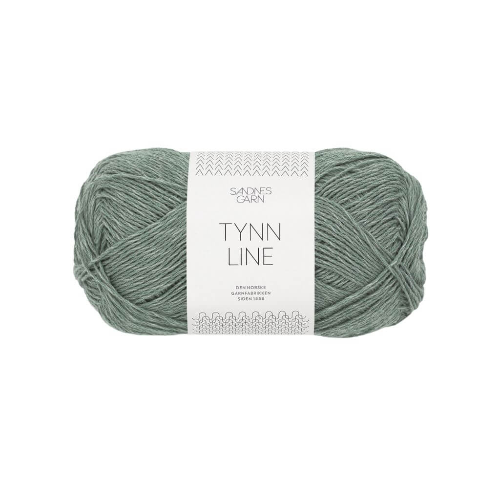 Sandnes Garn Tynn Line, Farbe 8561 Grønn – Baumwolle, Leinen und Viskose bei Lieblingsgarn