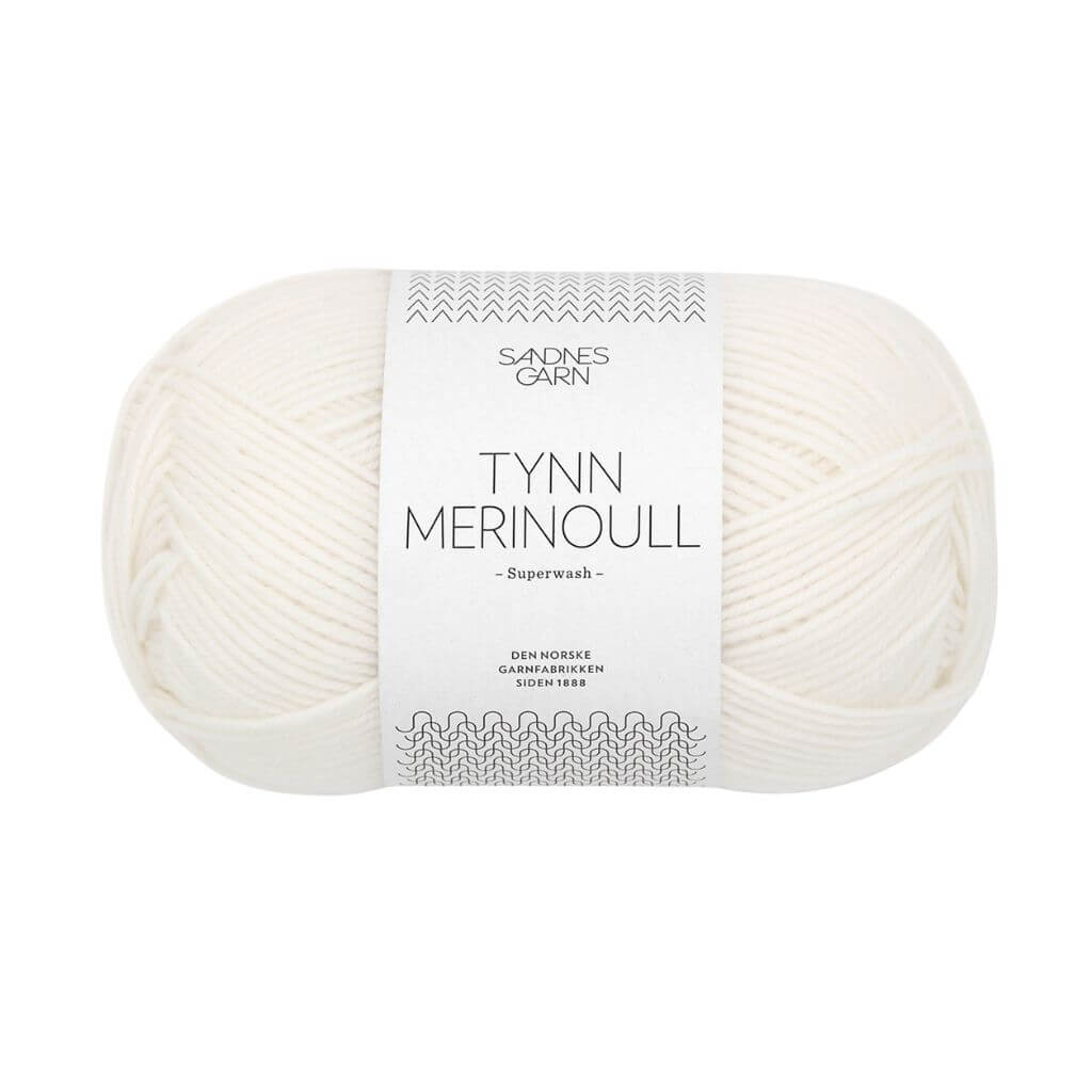 Sandnes Garn Sandnes Tynn Merinoull, Farbe 1001 Hvit – Merino bei Lieblingsgarn
