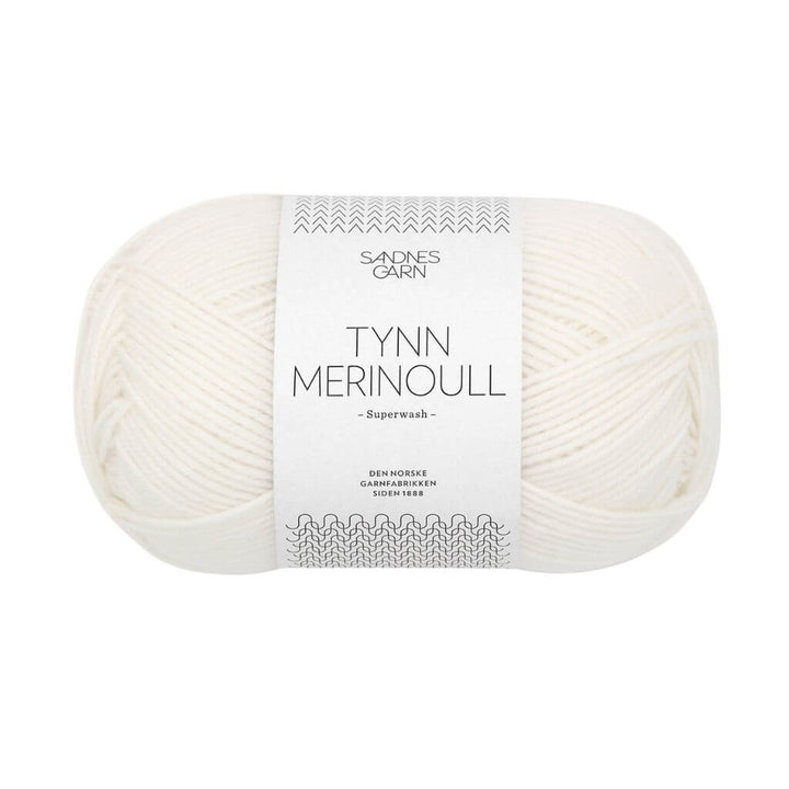 Sandnes Garn Sandnes Tynn Merinoull, Farbe 1001 Hvit – Merino bei Lieblingsgarn