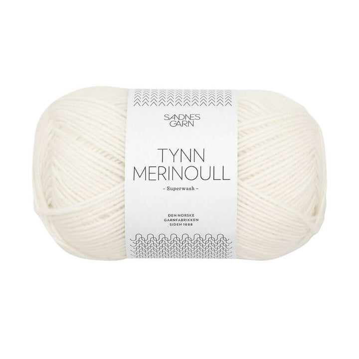 Sandnes Garn Sandnes Tynn Merinoull, Farbe 1002 Natur – Merino bei Lieblingsgarn