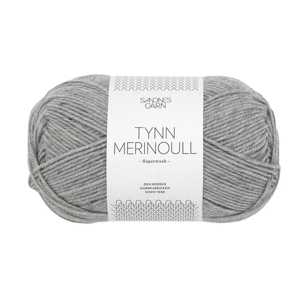 Sandnes Garn Sandnes Tynn Merinoull, Farbe 1042 Gråmelert – Merino bei Lieblingsgarn