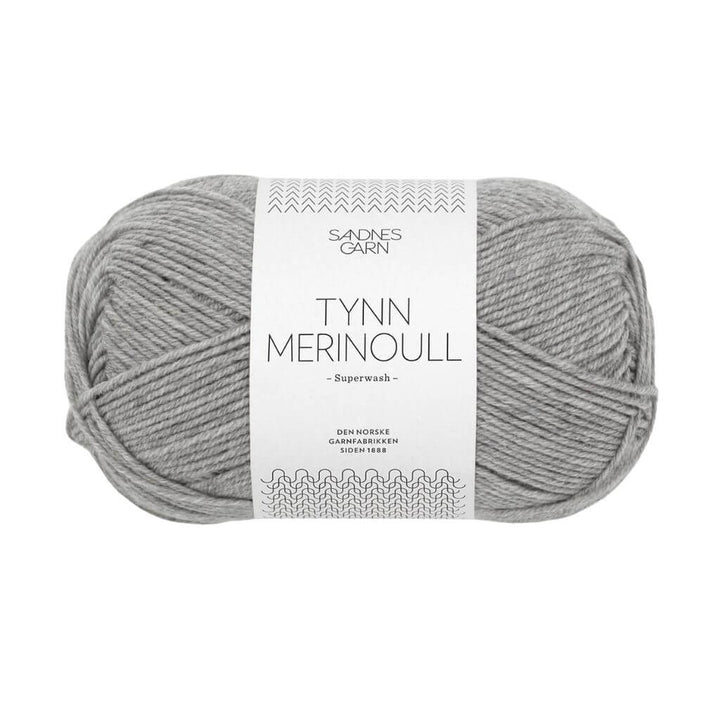 Sandnes Garn Sandnes Tynn Merinoull, Farbe 1042 Gråmelert – Merino bei Lieblingsgarn