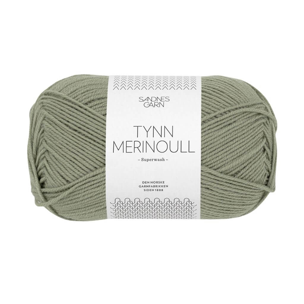 Sandnes Garn Sandnes Tynn Merinoull, Farbe 8521 Støvet Lys Grønn – Merino bei Lieblingsgarn