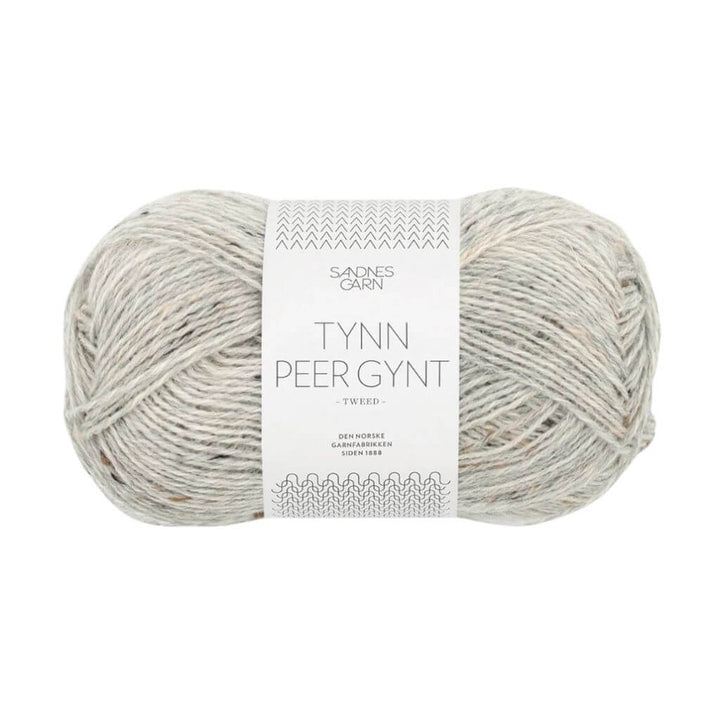 Sandnes Garn Tynn Peer Gynt, Farbe 1034 lys gramelert natur tweed – Schurwolle bei Lieblingsgarn