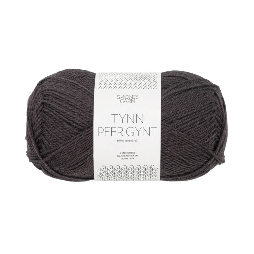 Sandnes Garn Tynn Peer Gynt, Farbe 3800 Bristol Black – Schurwolle bei Lieblingsgarn