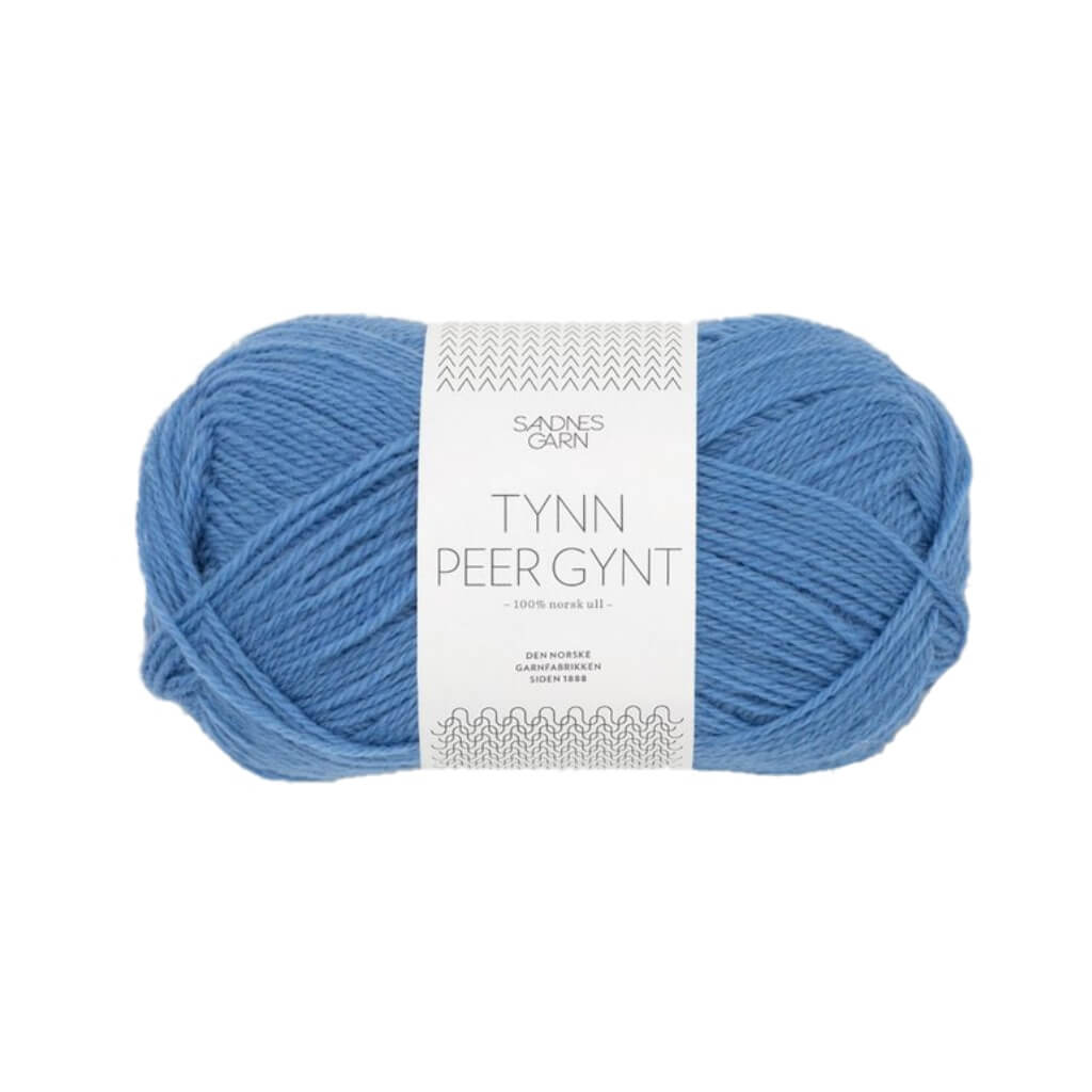 Sandnes Garn Tynn Peer Gynt, Farbe 6044 Regatta blau – Schurwolle bei Lieblingsgarn