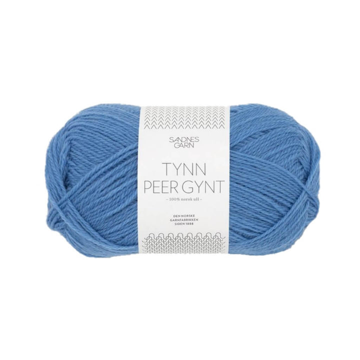 Sandnes Garn Tynn Peer Gynt, Farbe 6044 Regatta blau – Schurwolle bei Lieblingsgarn