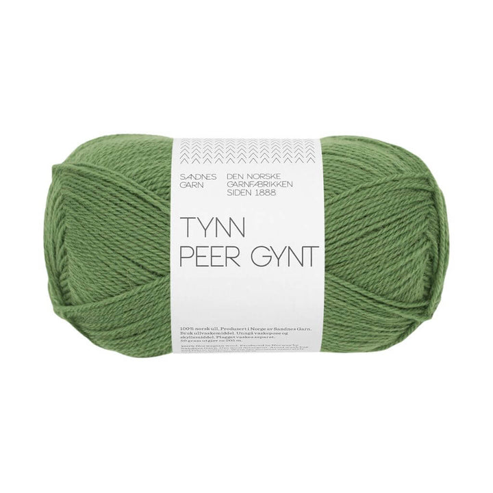Sandnes Garn Tynn Peer Gynt, Farbe 8753 vineyard green – Schurwolle bei Lieblingsgarn