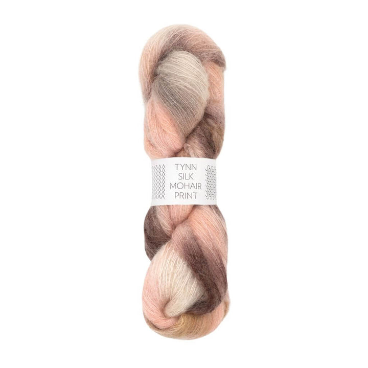 Sandnes Garn Tynn Silk Mohair Print, Farbe 3135 blossom tree – Mohair, Schurwolle und Seide bei Lieblingsgarn