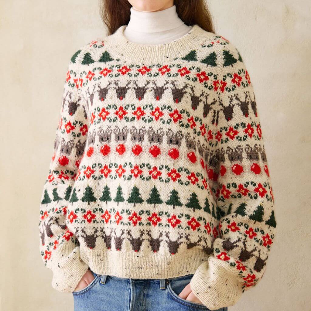 Sandnes Garn Pattern Weihnachtspullover Strickanleitung - Sandnes Garn (Heft) bei bei bei bei Lieblingsgarn
