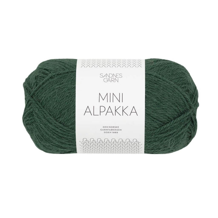 Sandnes Garn Mini Alpakka, Farbe 8581 Dyp skoggrønn – Alpaka bei Lieblingsgarn