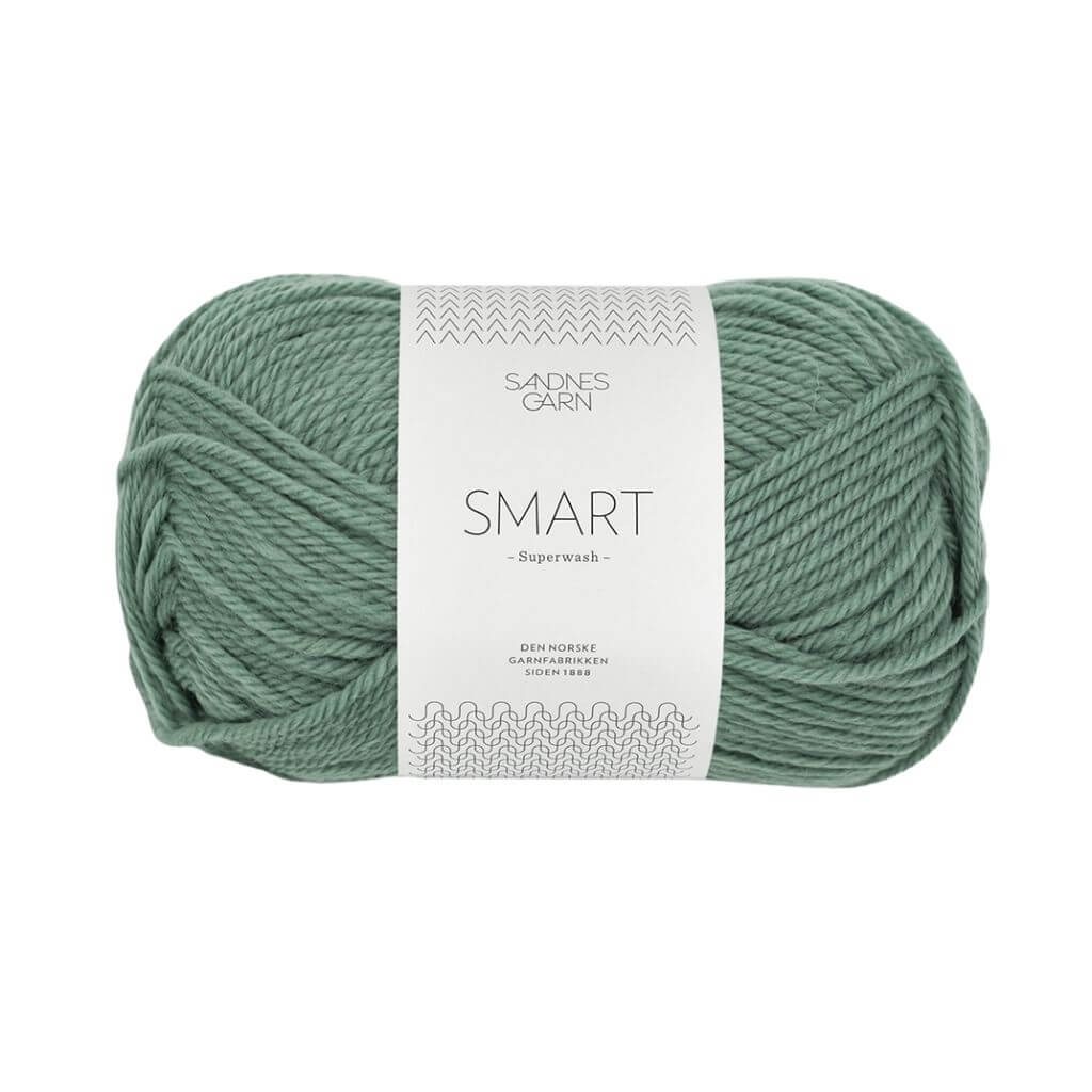 Sandnes Garn Smart, Farbe 8051 Eukalyptus – Schurwolle bei Lieblingsgarn