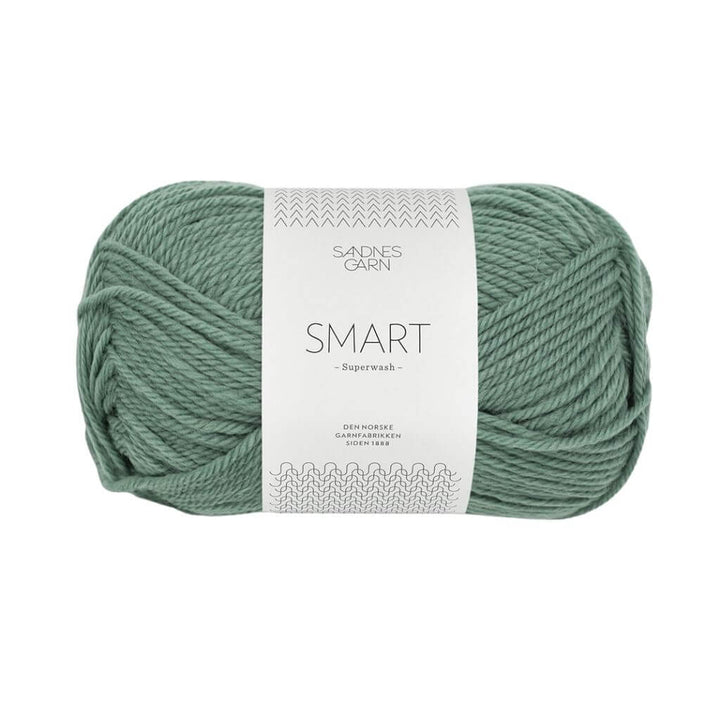 Sandnes Garn Smart, Farbe 8051 Eukalyptus – Schurwolle bei Lieblingsgarn