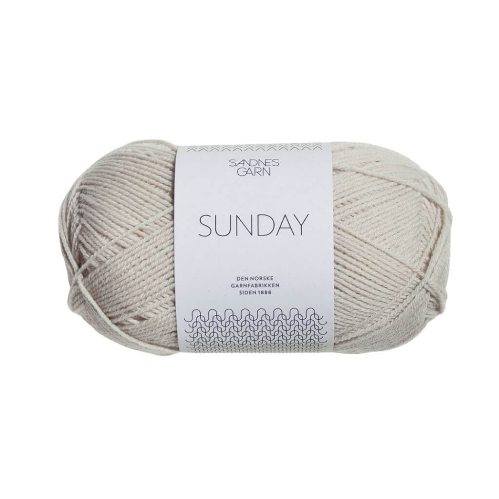 Sandnes Garn 1015 - Kitt Sandnes Garn Sunday - 50g Lieblingsgarn