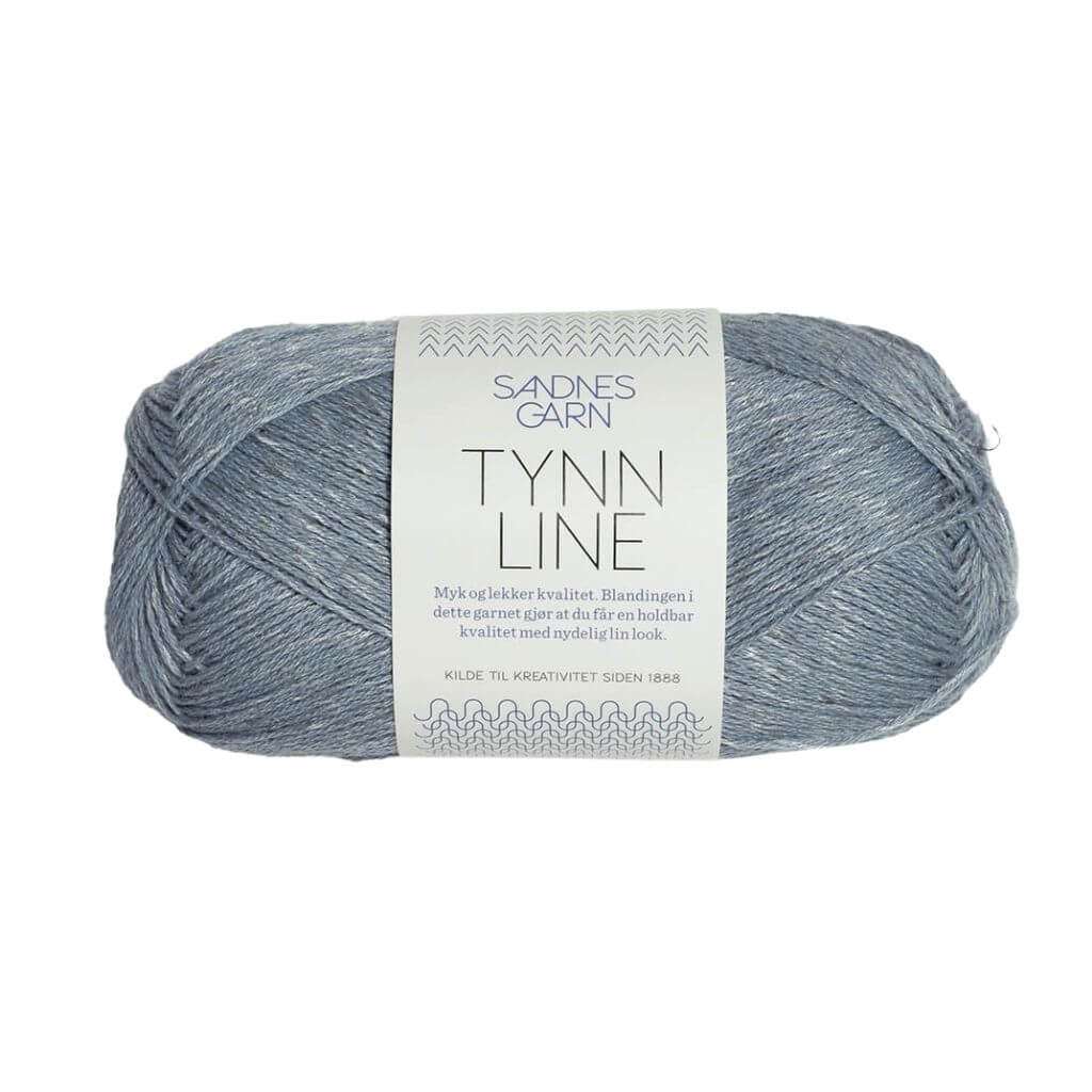 Sandnes Garn Tynn Line, Farbe 6531 Isblå – Baumwolle, Leinen und Viskose bei Lieblingsgarn