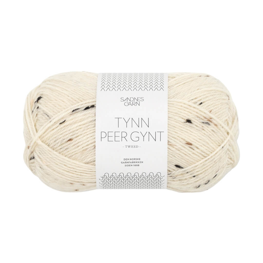 Sandnes Garn Tynn Peer Gynt, Farbe 2523 Nature Tweed – Schurwolle bei Lieblingsgarn