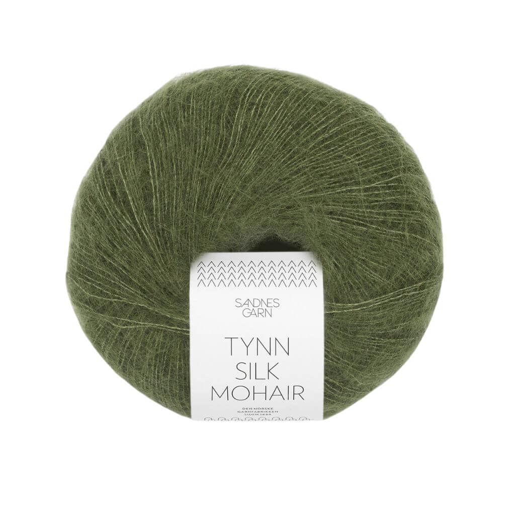 Sandnes Garn 9062 - Olivengrønn Sandnes Garn Tynn Silk Mohair Lieblingsgarn